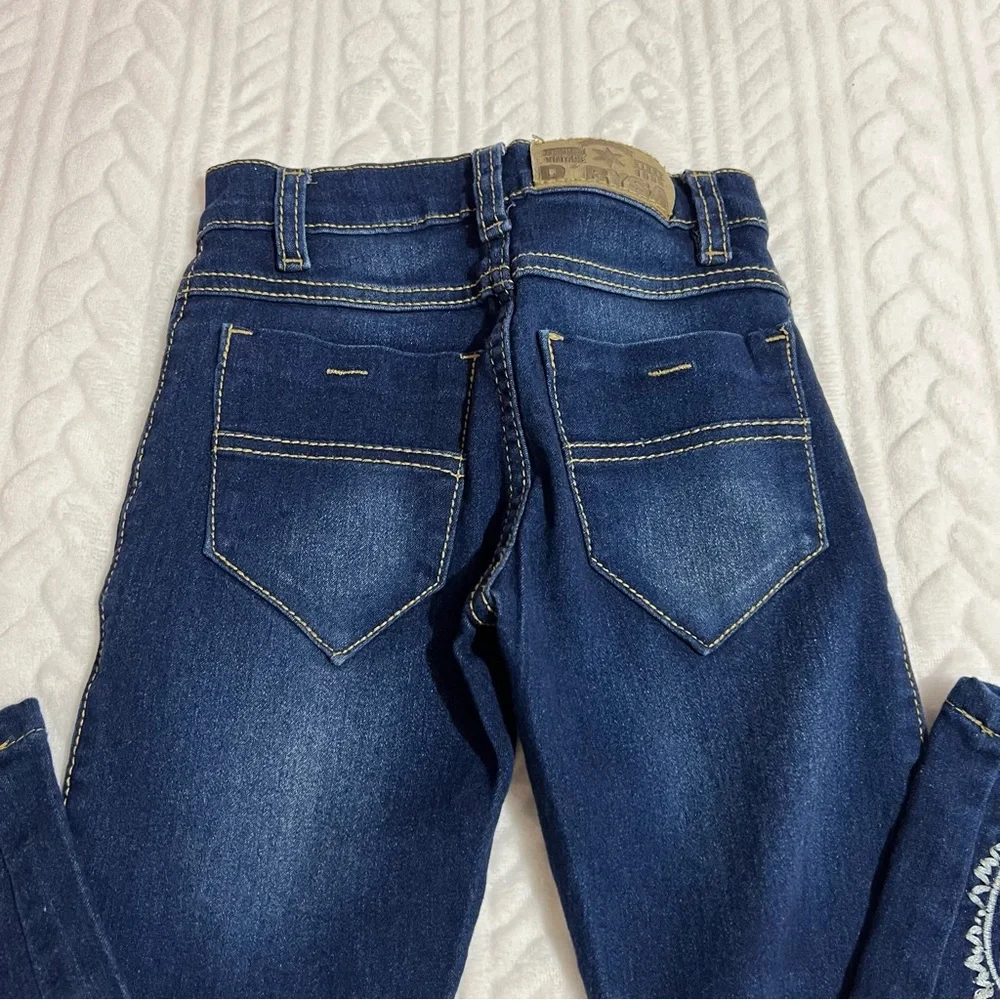 💗 D’RYSA‎ - Girls Denim Jeans w/ Patches
